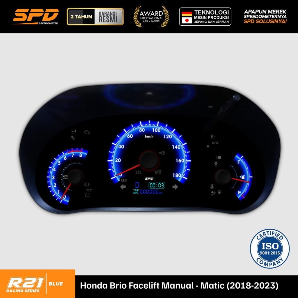 HONDA BRIO FACELIFT PANEL SPEEDOMETER CUSTOM SPD Speedometer