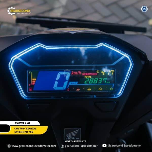 Cara Memasang Custom Speedometer Vario 150 Dengan Benar SPD Speedometer