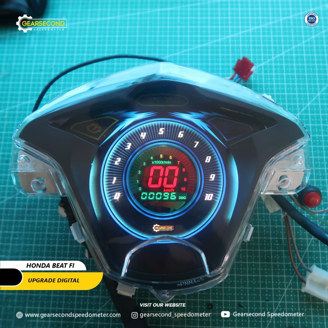 Tips Modifikasi Untuk Tampilan Beat Lebih Keren SPD Speedometer