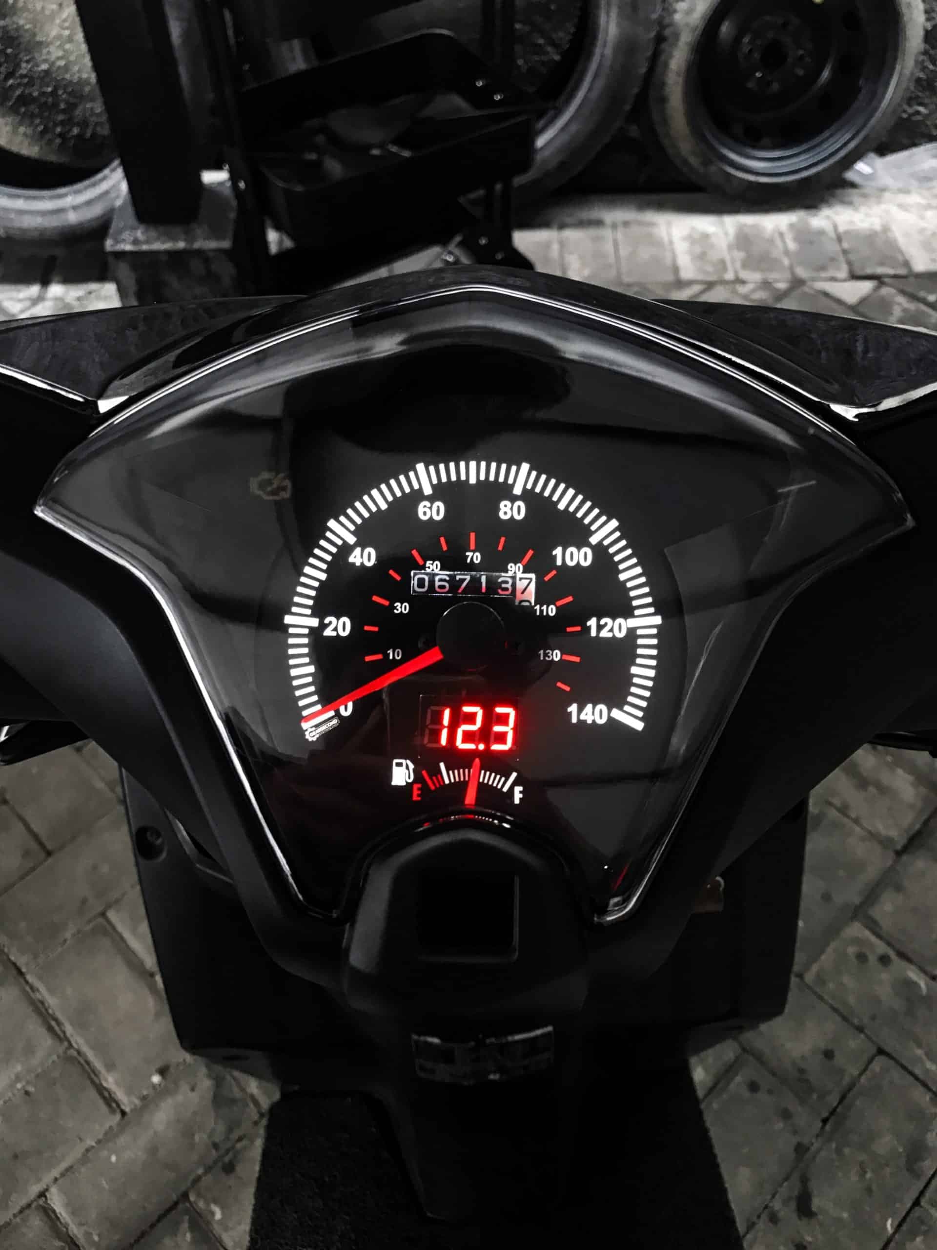 Mengenal Speedometer Custom Beat Fi yang Sangat Menarik Perhatian