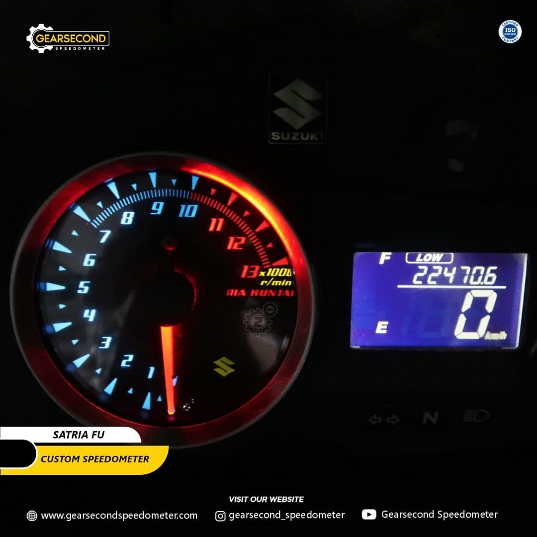 Custom Speedometer Satria Fu  Pilih Speedometer Analog Vs Digital