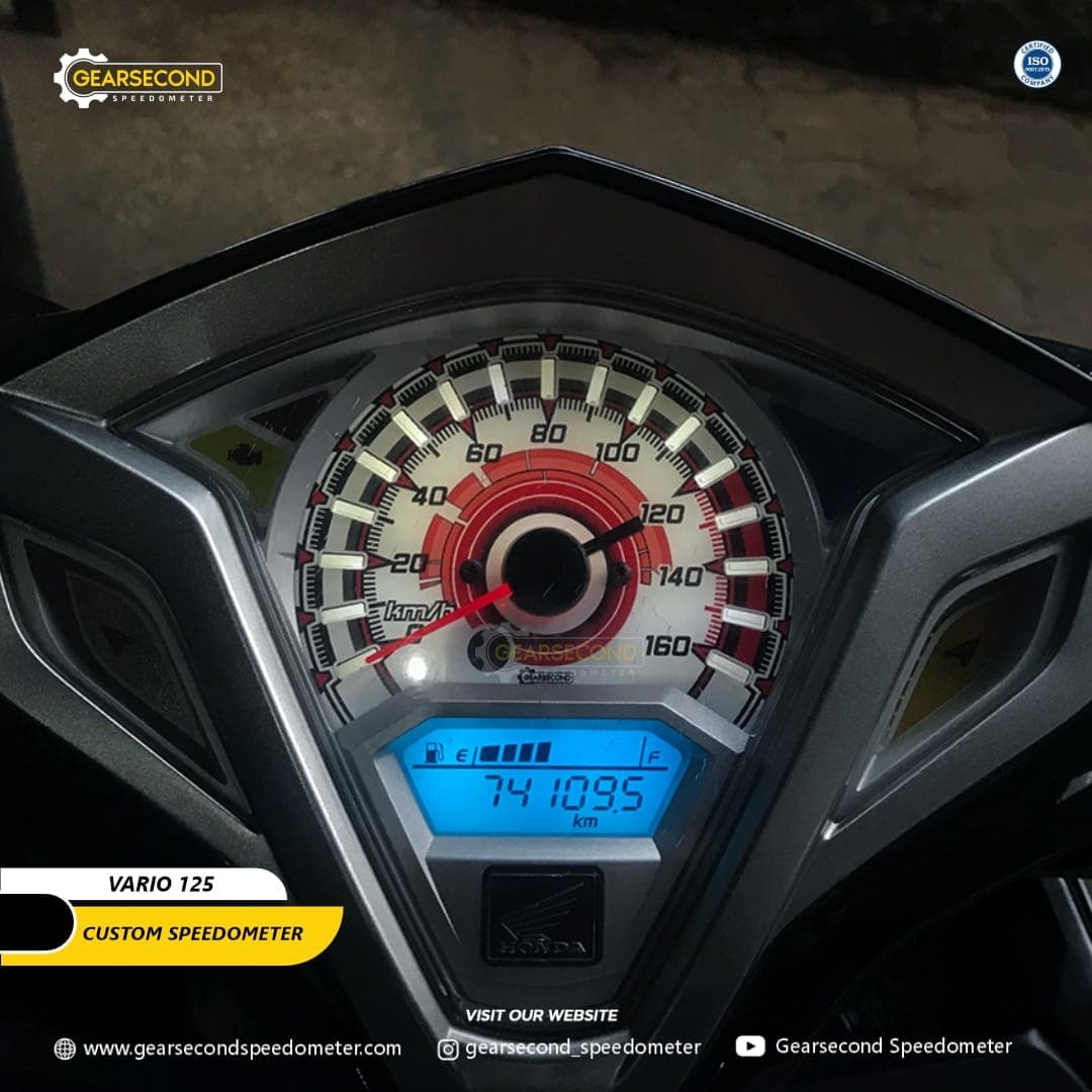 Custom Speedometer Vario 125 Agar Terlihat “Ganteng”