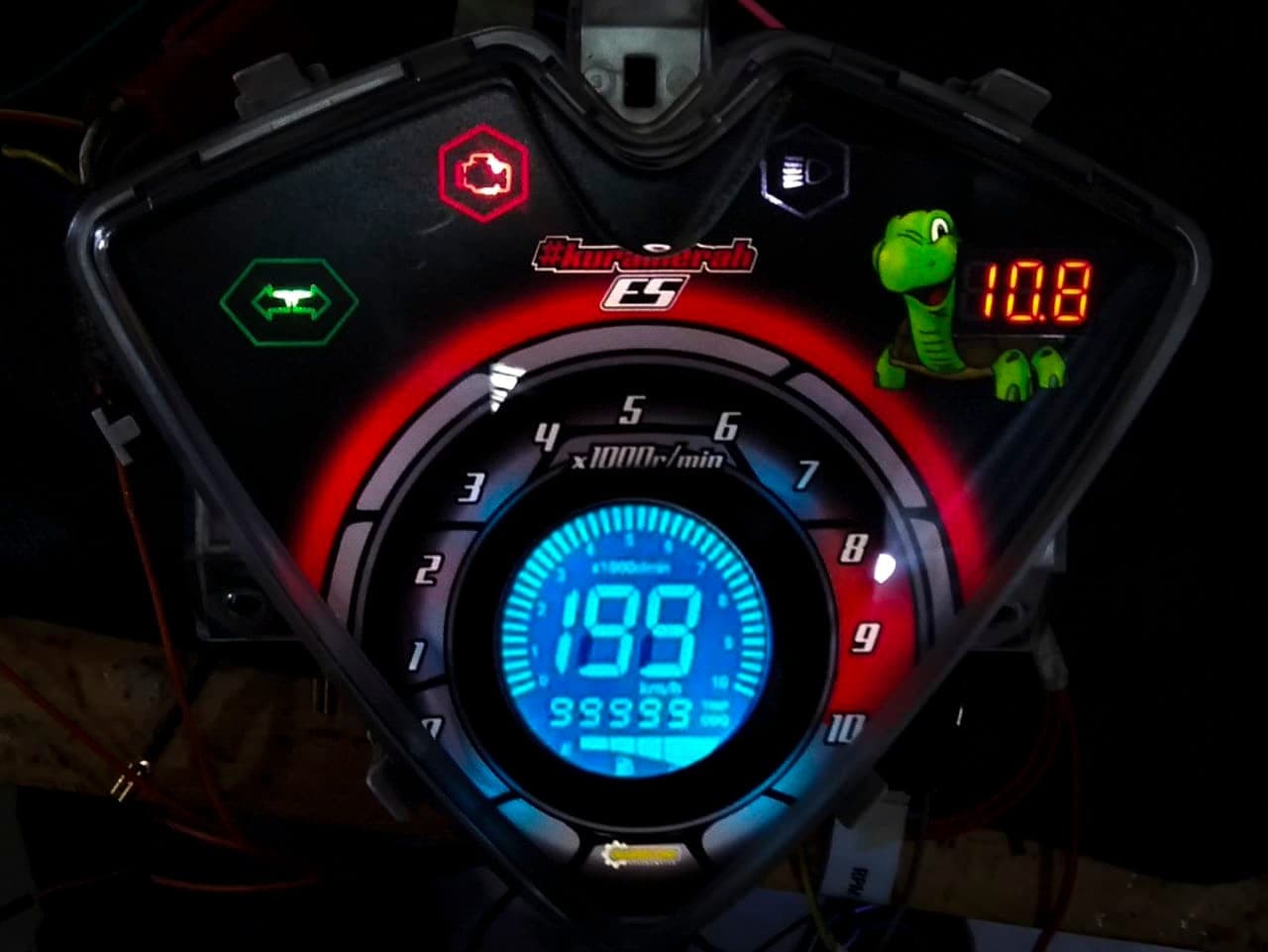 Kelebihan Speedometer Mio Digital