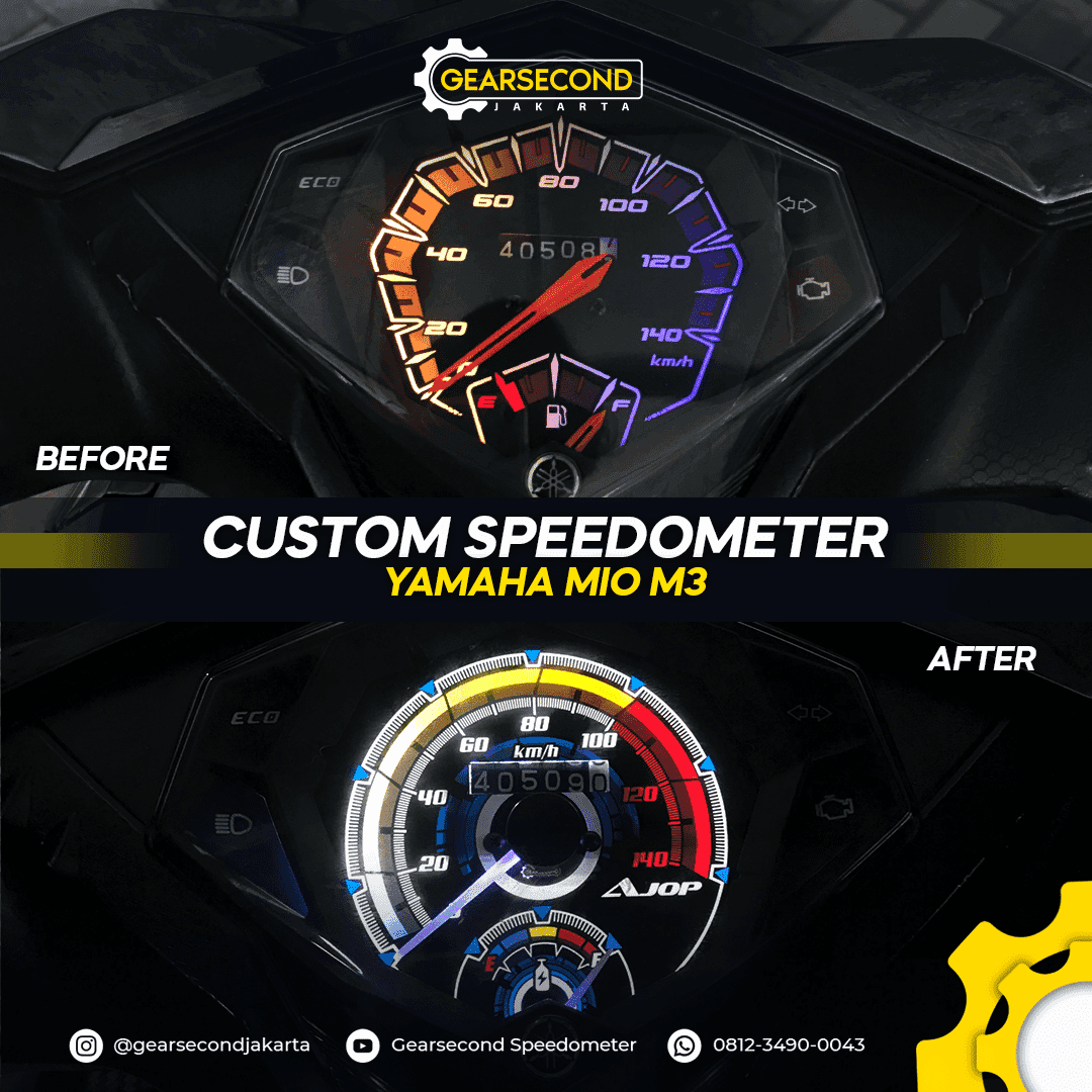 Speedometer Mio M3 Digital Atau Analog? Ini Pertimbangannya