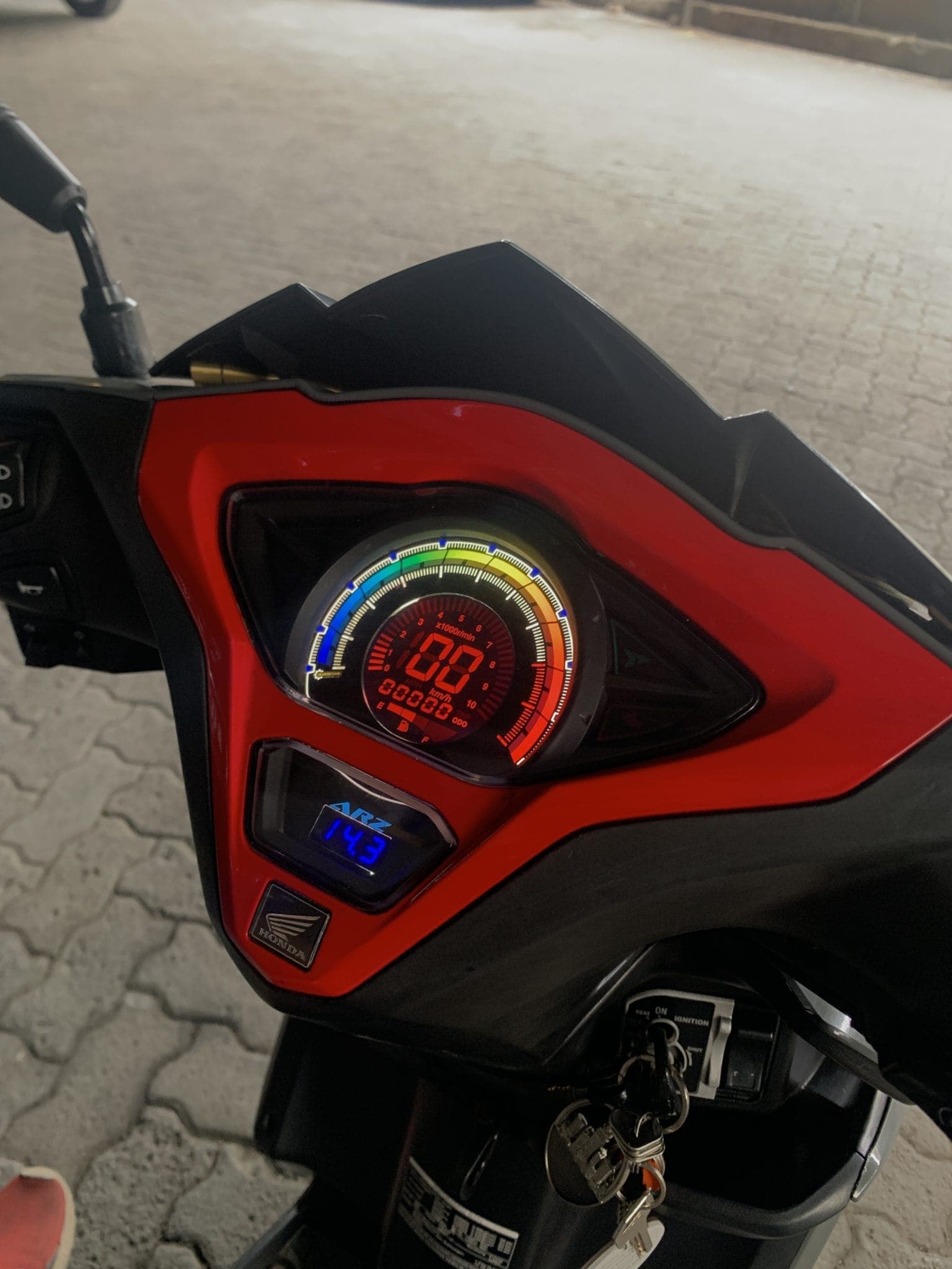 Modifikasi Vario 110 dengan Speedometer Vario 150