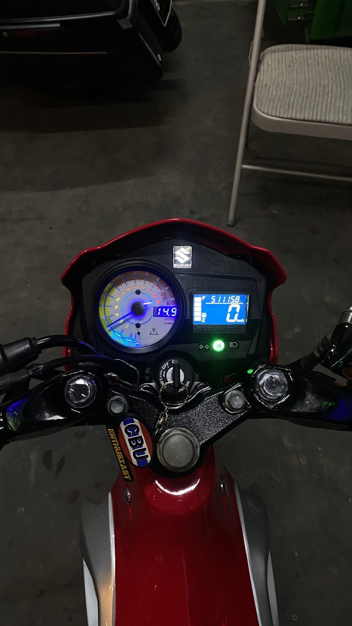 Modifikasi Speedometer Satria FU dengan Gaya Custom