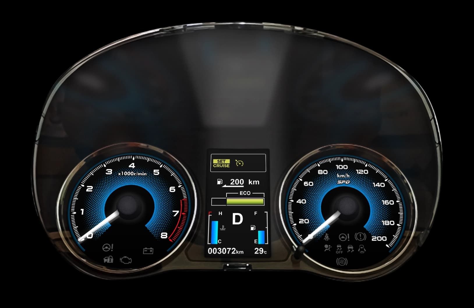 Banner SPD Speedometer