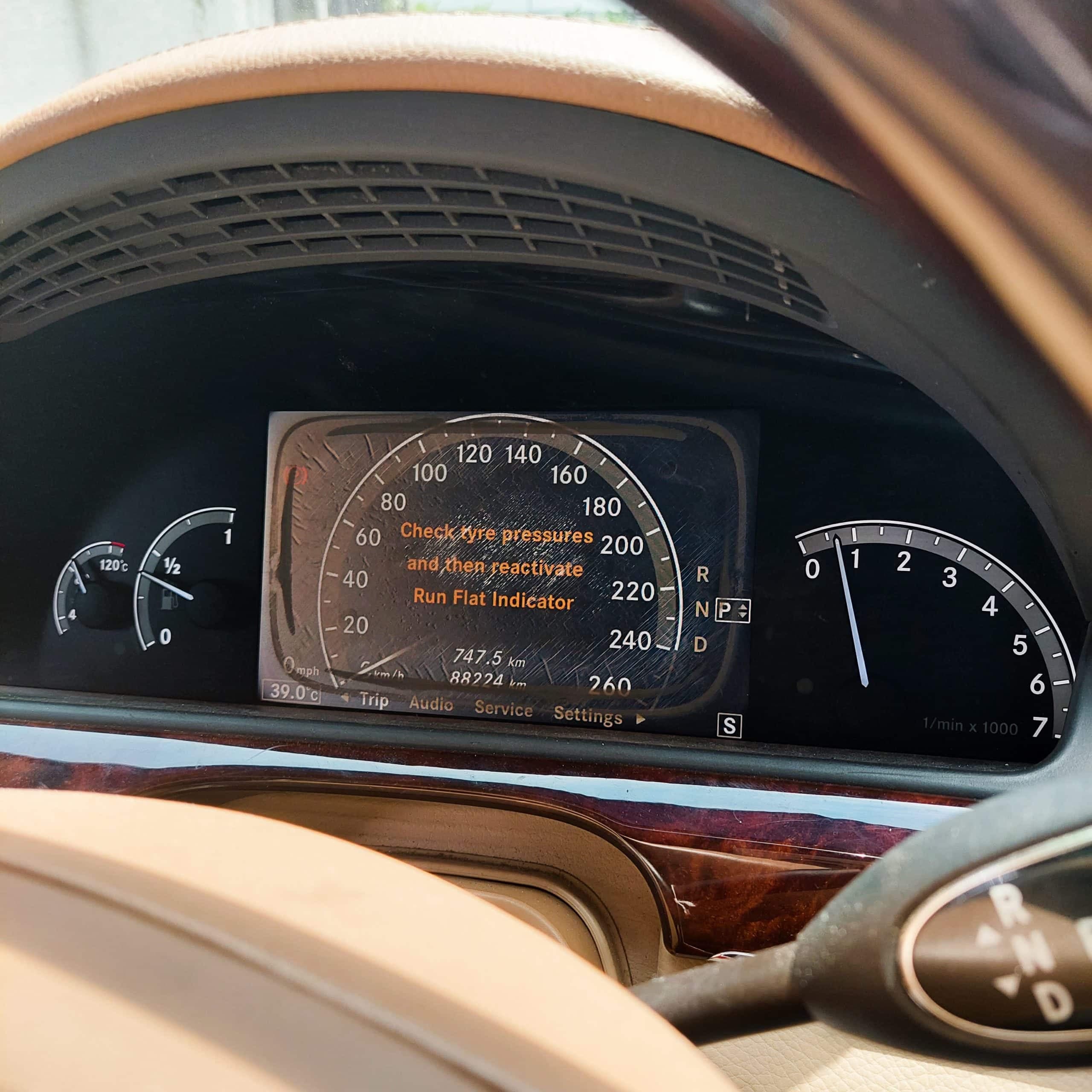 Repair Speedometer Mercy S Class Milik Fitra Eri