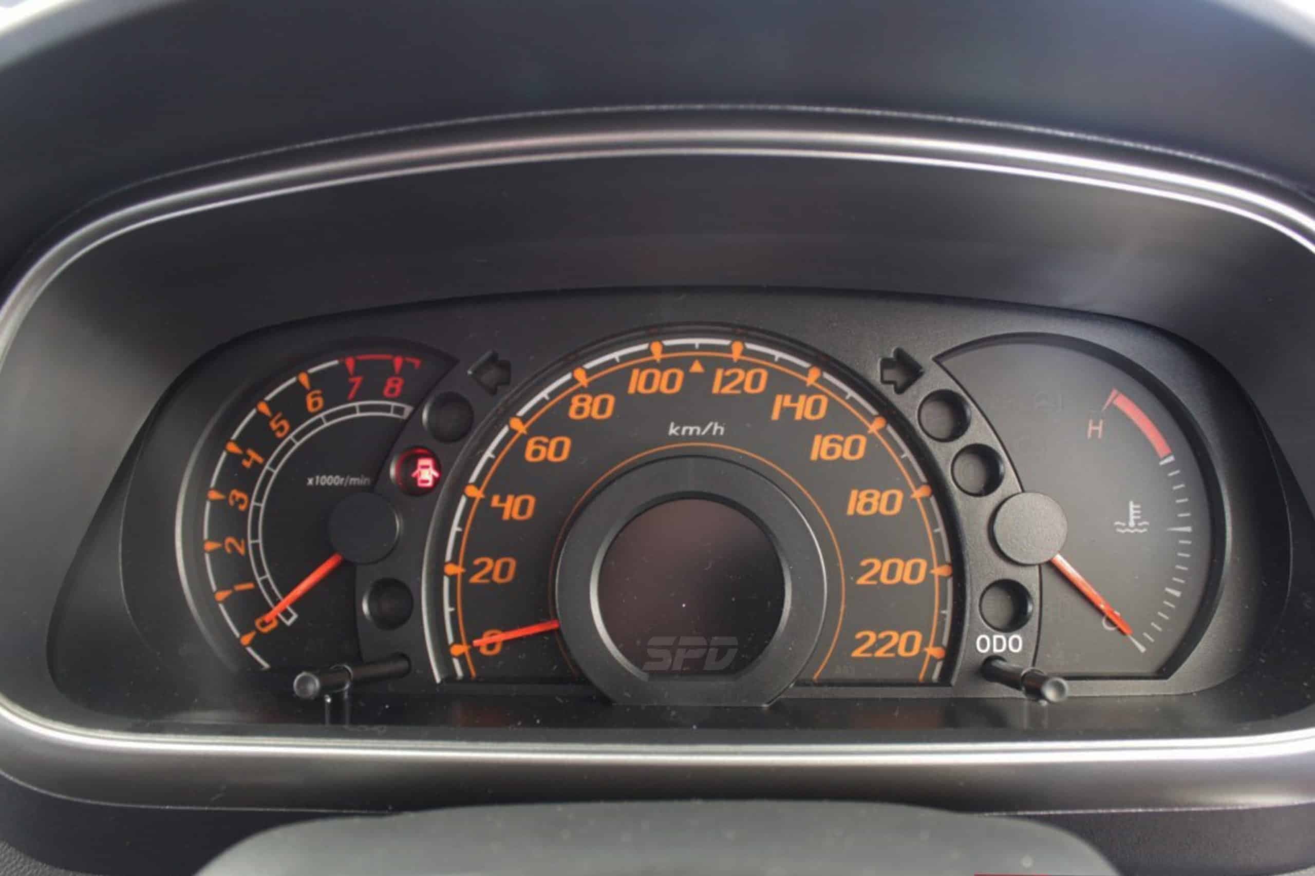 Modifikasi Speedometer Sirion