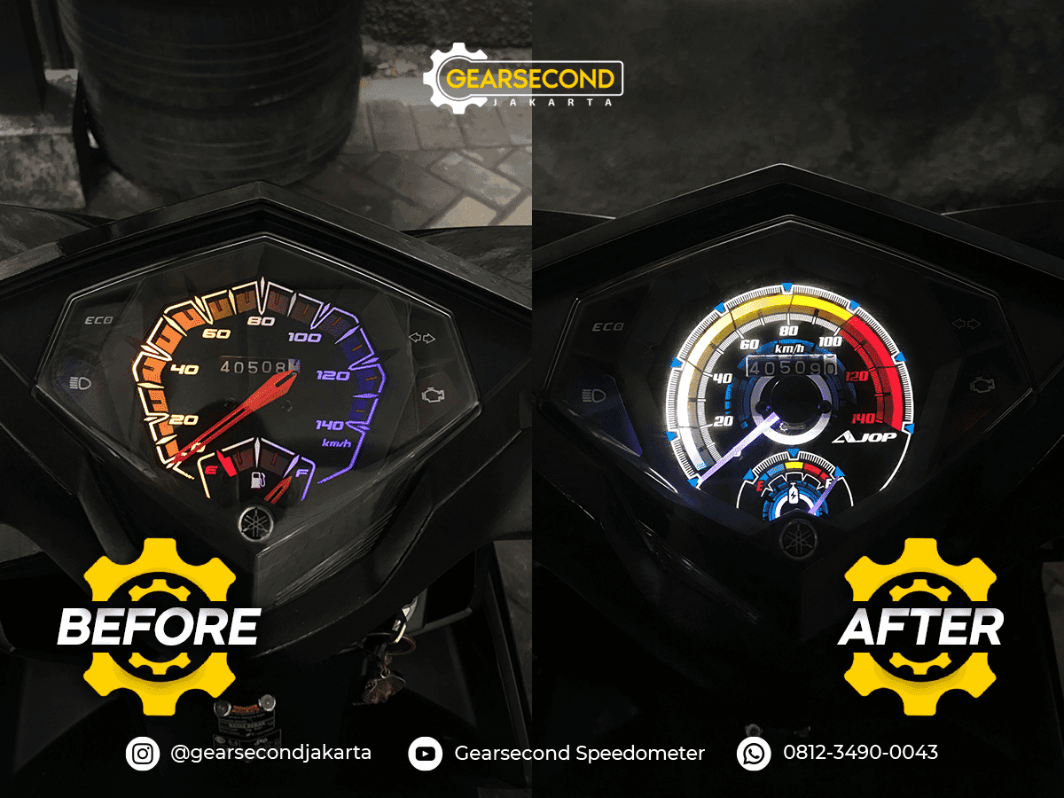 Begini Cara Merawat Speedometer Digital Mio M3