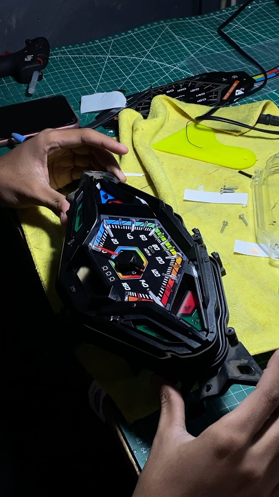 Ini Rahasianya Speedometer Digital Vario 125 Tetap Awet