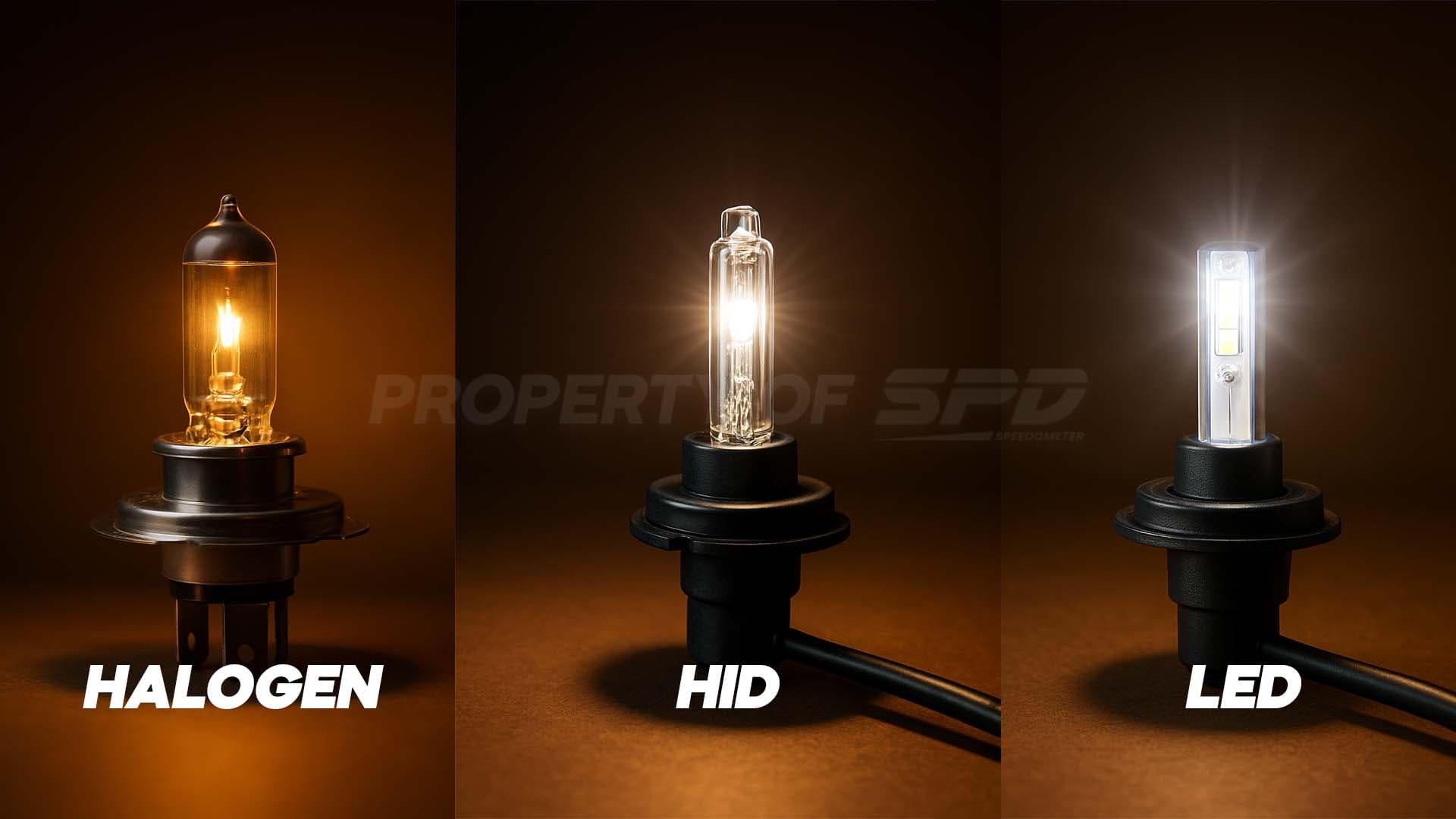 Perbedaan Lampu Halogen, HID, Sama LED – Jangan Asal Pasang, Bro!
